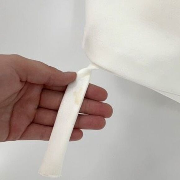 Zara White Sleeveless Wrap Dress Size Small - Picture 8 of 11